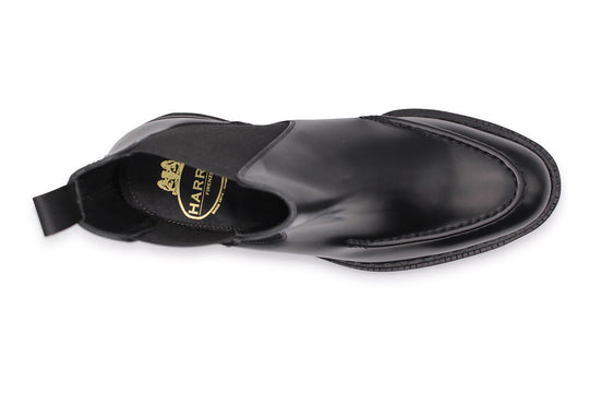 Polacchino in pelle e suola carrarmato