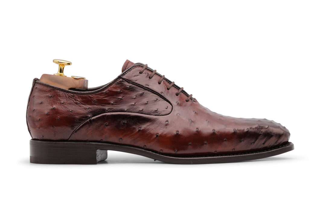 Precious leather stringed