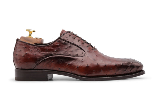 Precious leather stringed