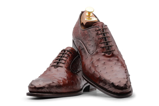 Precious leather stringed