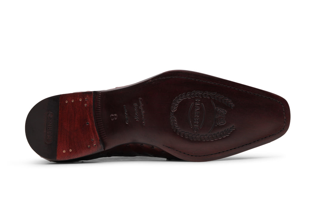 Precious leather stringed