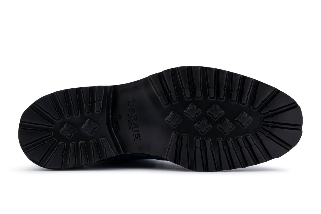 Polacchino in pelle scamosciata