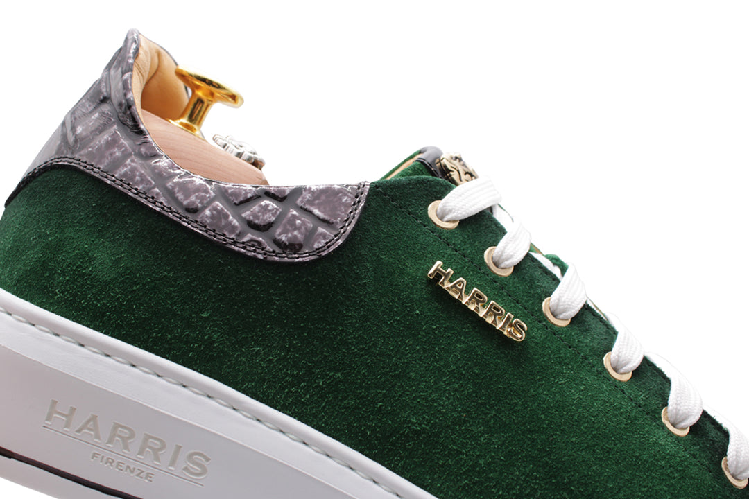 Zapatillas de ante sombreadas a mano