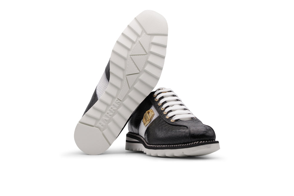 Kostbare Leder -Turnschuhe