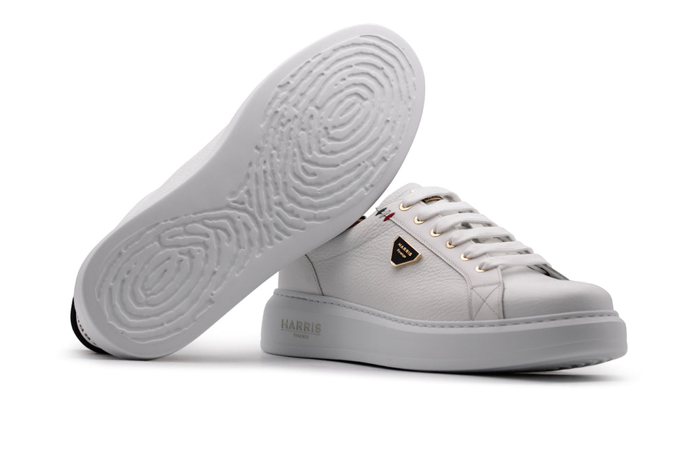 Weiche Leder -Sneaker Alce Effect
