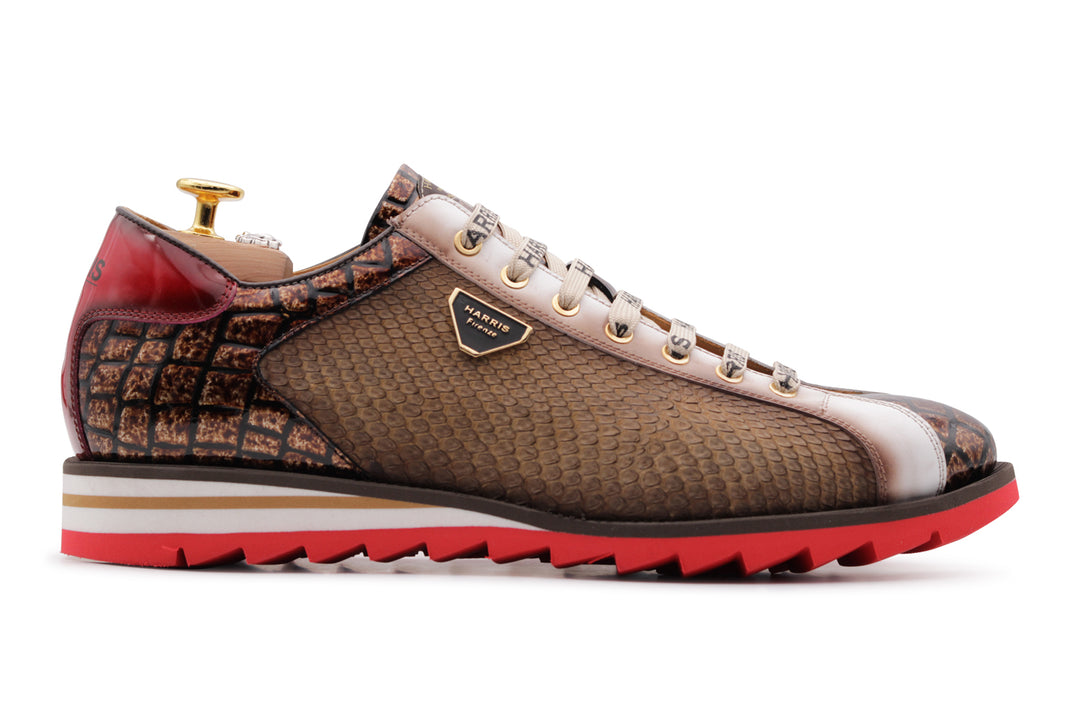 Baskets Python et effet de crocodile