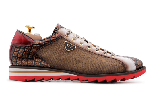 Baskets Python et effet de crocodile