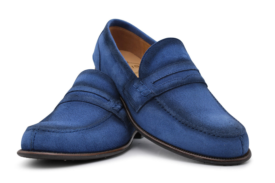 Suede moccasin
