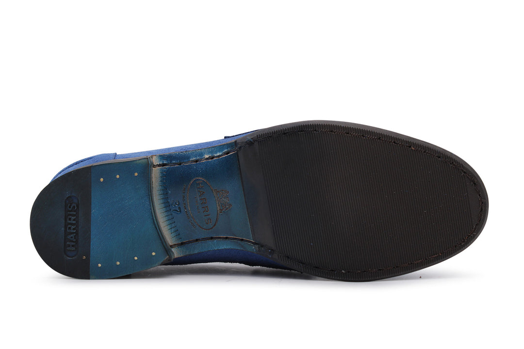 Suede moccasin
