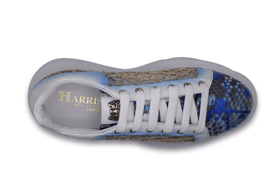 Leder -Turnschuhe