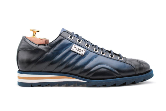 Leder -Turnschuhe