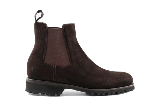 Bota de gamuza