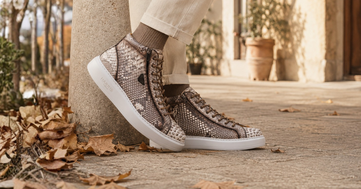 Polacchini in pelle da uomo