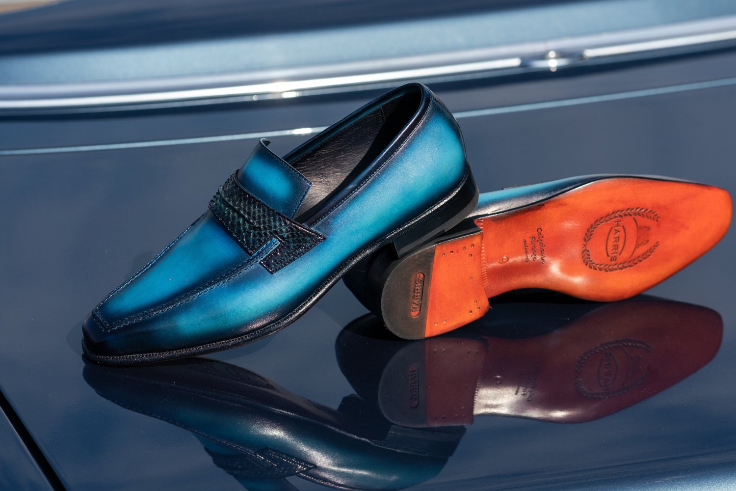 Scarpe con fibbia da uomo