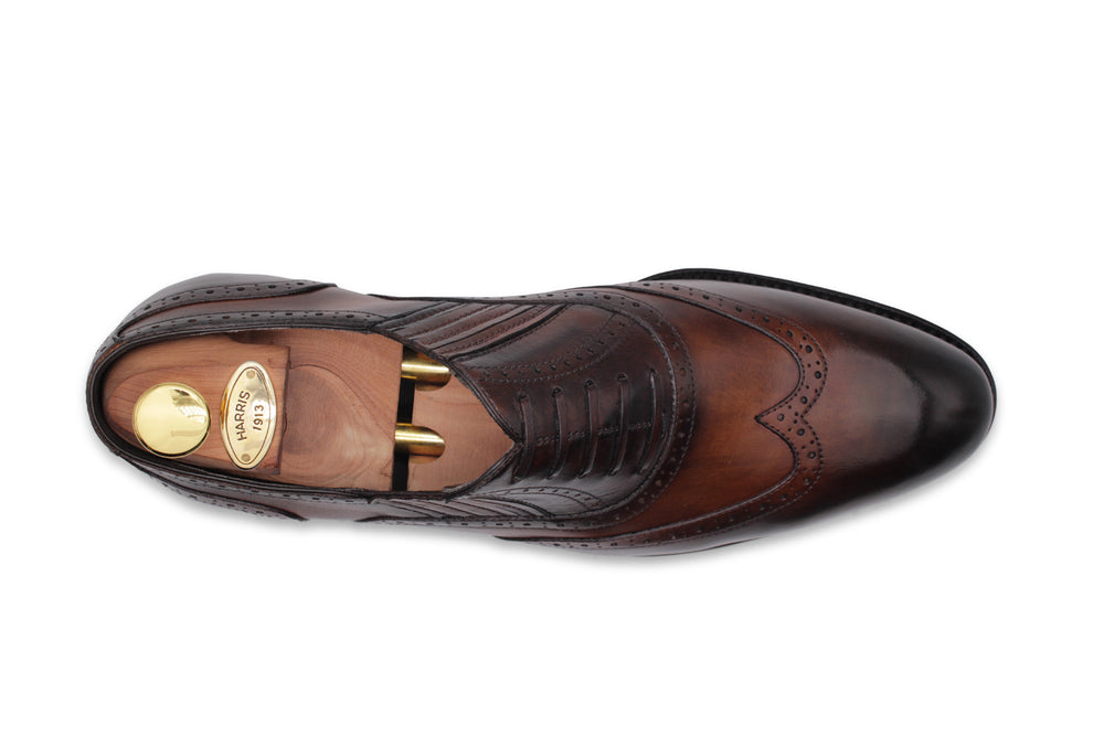 Oxford Slip-On con Decoraciones Brogue