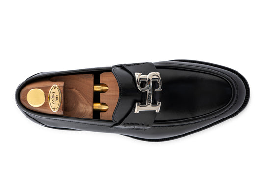 Mocasín de piel con complemento HS