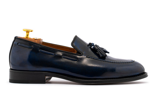 Mocassin 0964 Poli – Bleu
