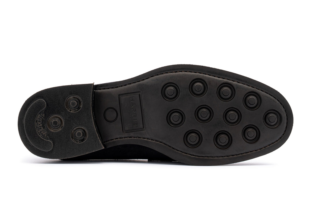 Mocassin Terni en daim – Bleu