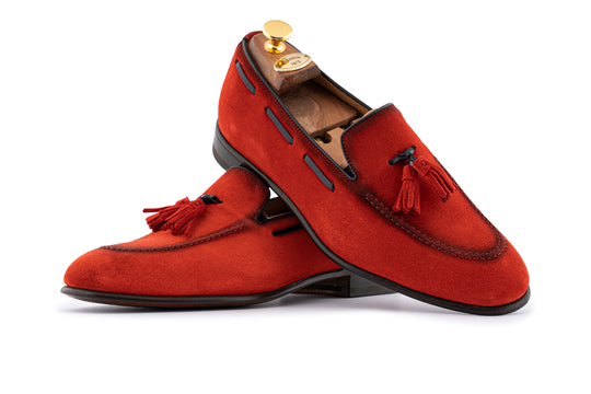 Suede moccasin
