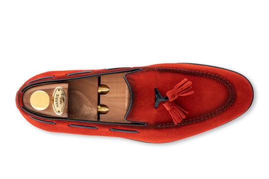 Suede moccasin
