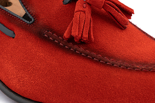 Suede moccasin