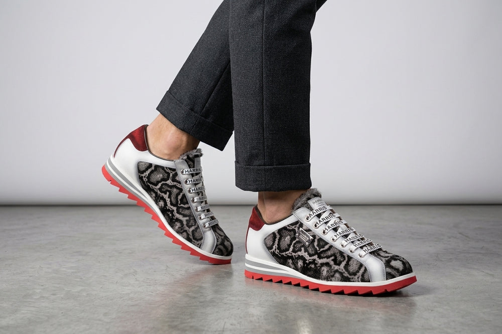 2817 Cavallino Sneakers – White and Grey