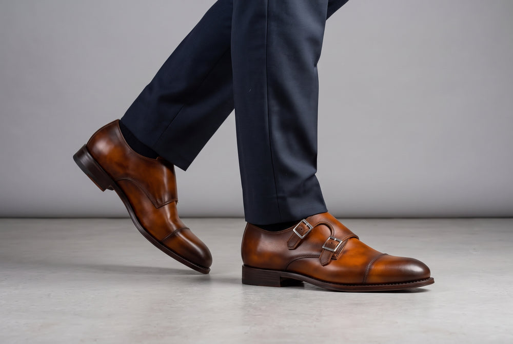 Doppia Fibbia 9356 - Marrone