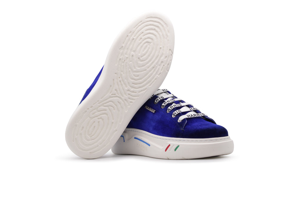Sneakers in pelle e camoscio