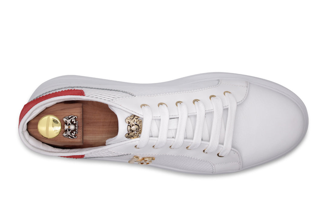 Soft leather sneakers