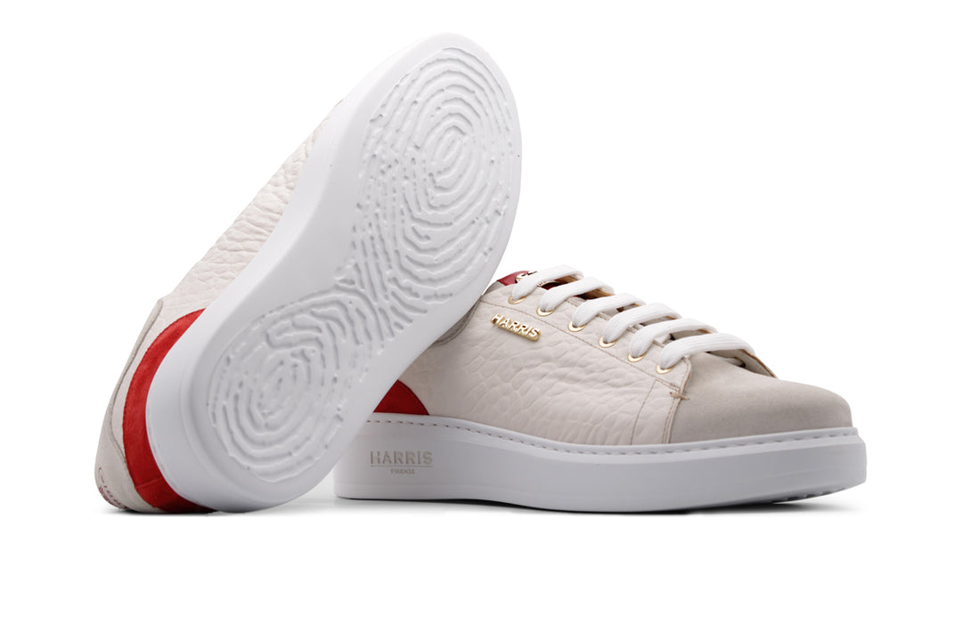 Baskets en cuir souple