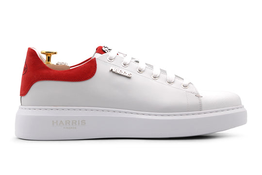 Sneakers slipon in pelle morbida