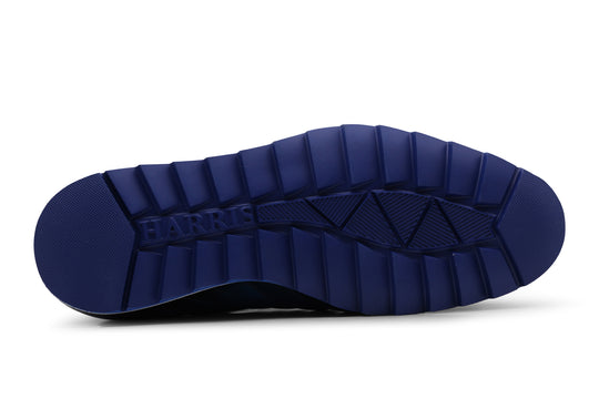 Sneaker in pelle dipinta a mano