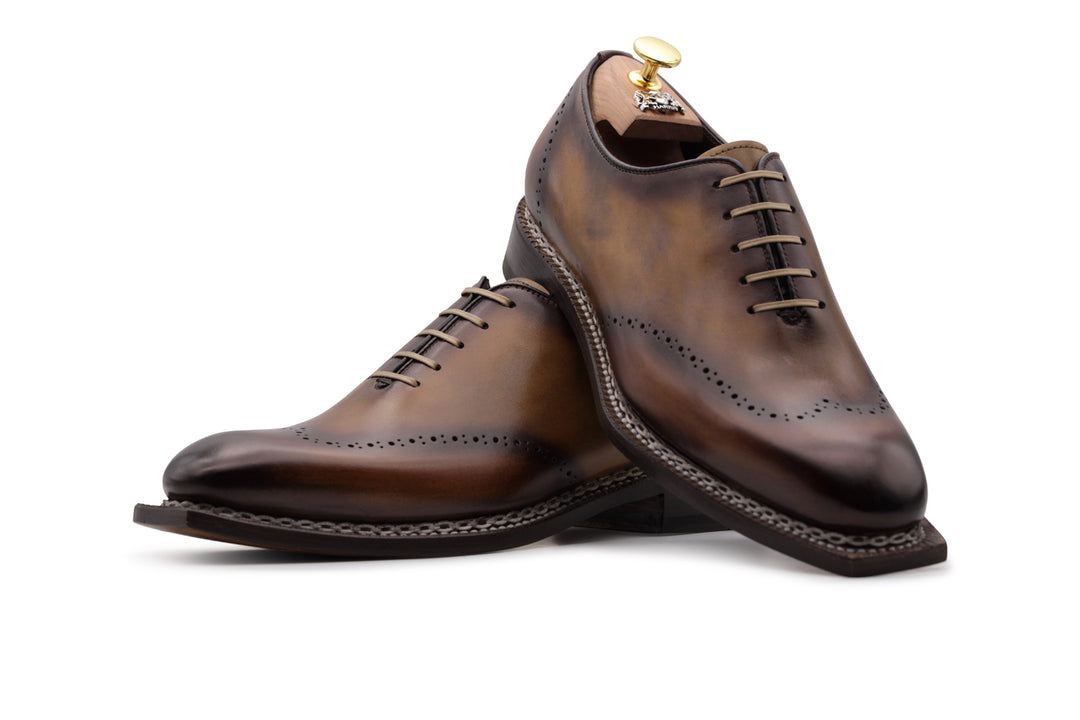 Oxford handbemalt mit norwegischer Handwerkskunst