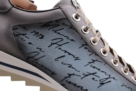 Writer suede sneakers