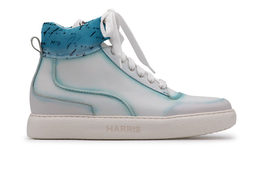 Polacchino in pelle morbida sfumata