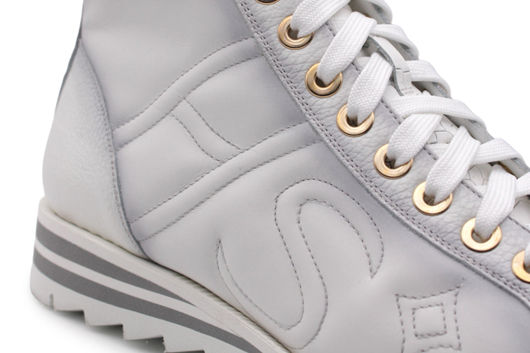 Bottines en cuir souple