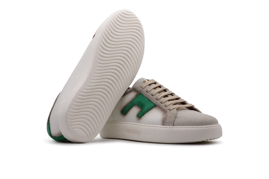 Sneakers in pelle e suede