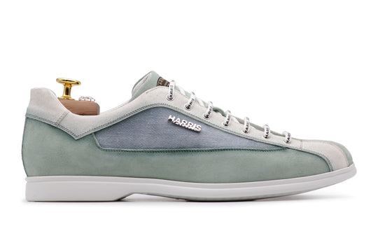 Sneakers ultra leggera in suede