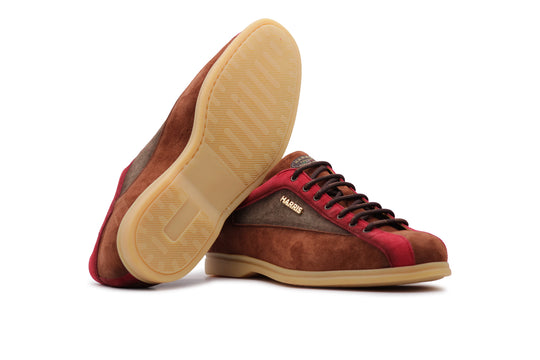 Sneakers destrutturata in suede