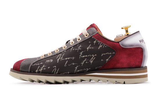 Sneakers in suede signature