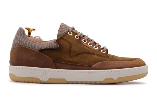 Baskets en daim Bruno – Marron