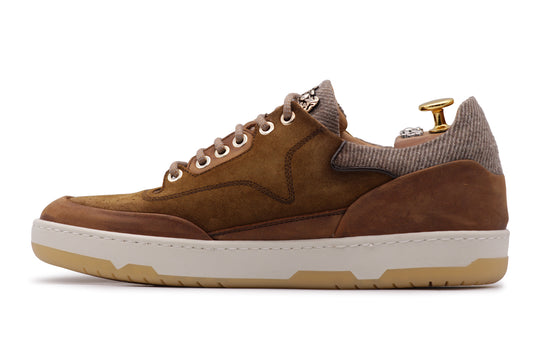 Baskets en daim Bruno – Marron