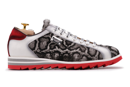 Baskets 2817 Cavallino – Blanc et Gris