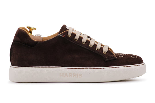 Baskets en daim London – Testa di Moro