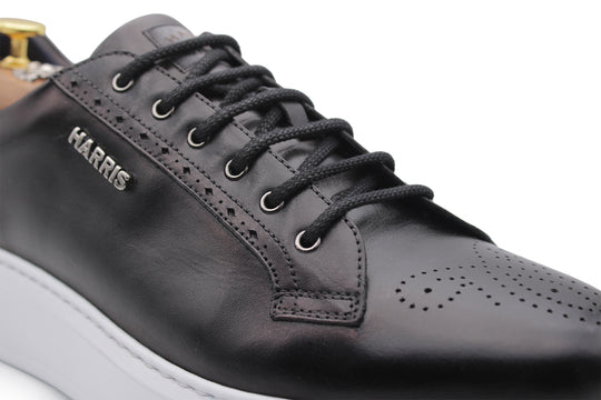 Baskets London – Gris et Noir