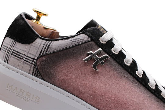 Baskets en cuir