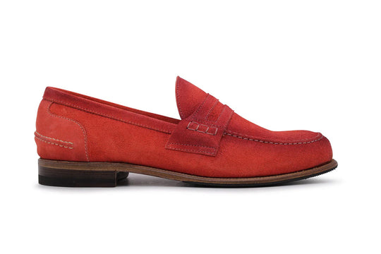 Suede loafers