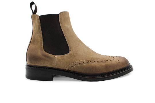 Stiefelette aus Leder