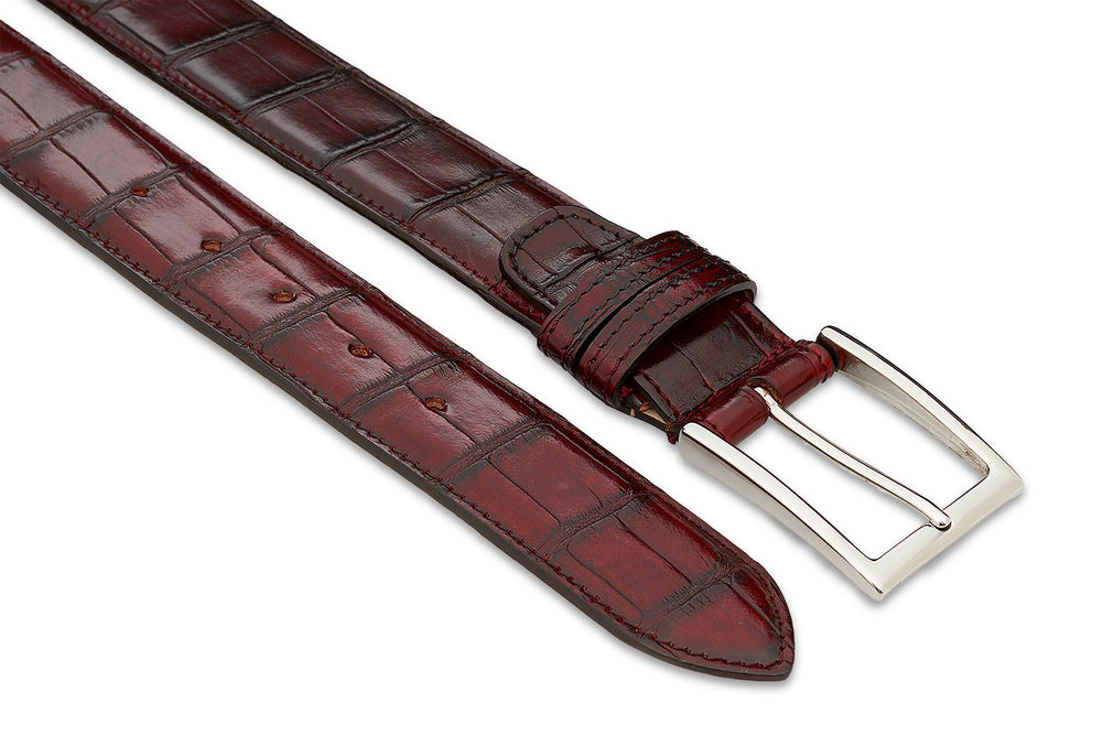 Crocodile belt