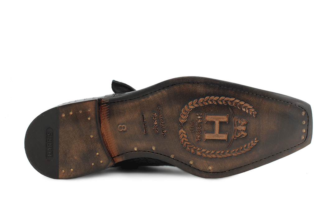 Mono leather buckle